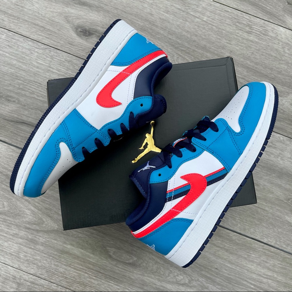 đđ§ĄAir Jordan 1 Low Game Time GSđ§Ąđ - Picture 7 of 7